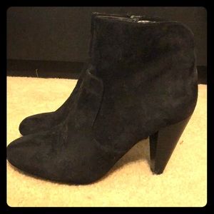 Suede ankle boots